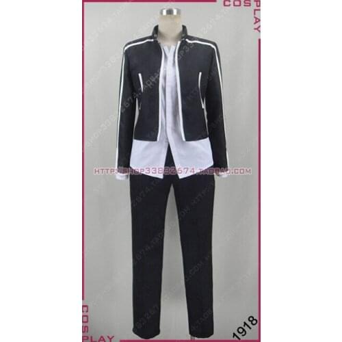 Fate stay night Gilgamesh Halloween Black Uniform Suit Cosplay Costume S002