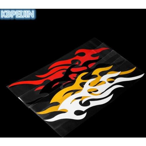 HOT 2pcs Car Flame Fire Sticker Engine Hood Decor Accessories for Nissan qashqai tiida almera juke primera x-trail Auto Styling
