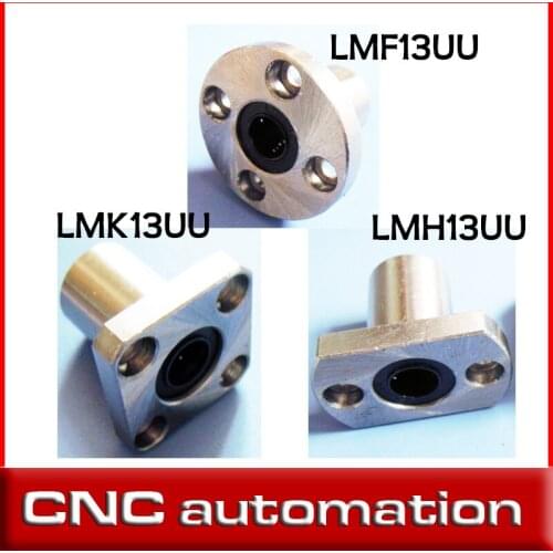 LMF13UU LMK13UU LMH13UU 13mm x 23mm x 32mm Round Flange Linear Bushing Ball Bearing CNC BUSH