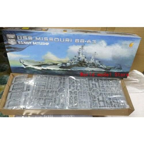 USS MISSOURI BB-63 Battleship VERY FIRE 1/700 plastic model kit VF700909