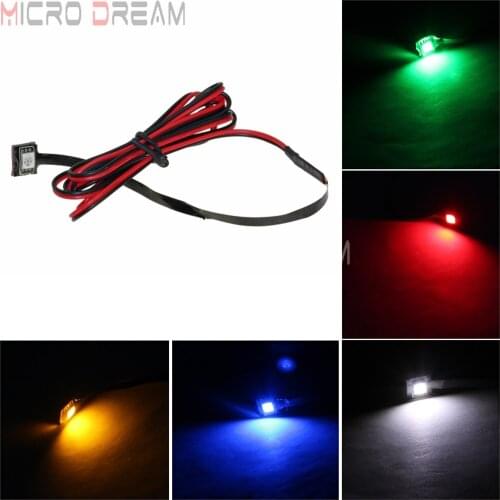 Motorbike LED License Plate Light Waterproof Mini Number Lamp SMD Brake Tail Lights for Motocross Off-road ATV Scooter Universal