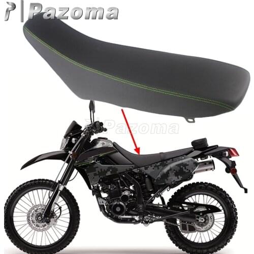 For Kawasaki KLX250 2009-2019 Dirt Pit Bike Enduro Motocross Soft Seat Cover Motorcycle Motorbike Foam Core Black Seat Cushion