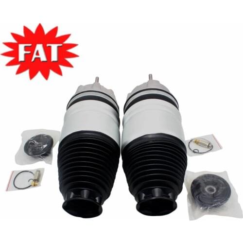 Pair Front Air Suspension Springs For Audi Q7 For VW Touareg 7P For Porsche Cayenne 2011-2016 Air Bladder 7P6616040N 7P6616039N