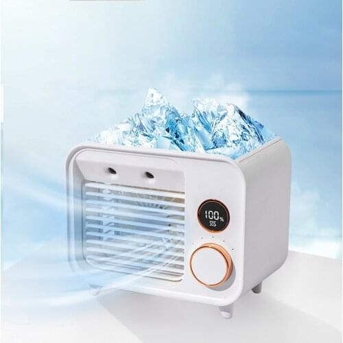 New Arrival 2021 Best Portable Mini Air Cooler Fan Small Water Desktop cooler Fan Wireless Air Conditioner Cooling Fan