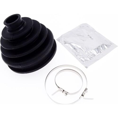 1 Set Black Car Front Axle Outer Joint Boot Kit Metal+Plastic Automobile Accessories For BMW E46 X5 E53 325xi 330xi 3.0i 4.4i