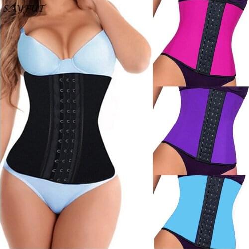 Adjustable Hook Slimming Belts Modeling Waist Trainer Women Cincher Corset High Compression Shapewear Underbust Body Shaper Belt