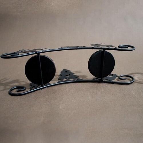 Christmas Candle Holders Metal Iron Lantern Candlestick Wedding Birthday Gifts Home Decoration