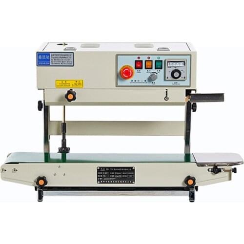 Vertical Automatic Continuous Sealer Liquid Sealer Vertical Sealer Film Seal Plastic Bag Seal Foil Bag Sealer Electric Tools