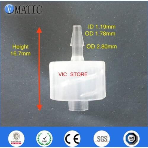 High Quality Assortment Male Luer Tapered Fitting (Polyprop) Luer Lock Syringe Fitting Connectors 1/16 Inch