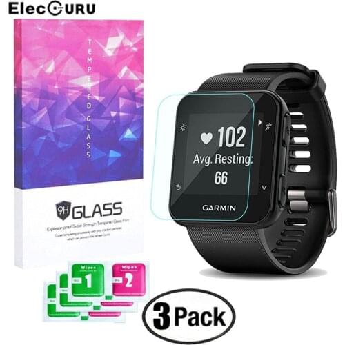 HD Screen Protector For Garmin Forerunner 35 Smart Watch Explosion-proof 9H Tempered Glass Anti Scratch Screen Protective Film