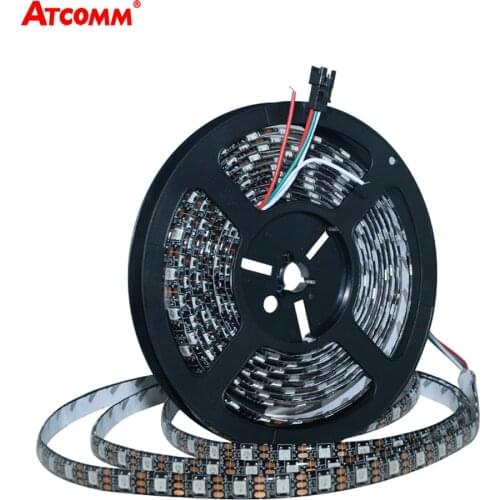 1m 5m WS2812B IC LED Strip Light DC5V 60LEDs/m Waterproof IP33 IP65 IP67 WS2812 LED Diode Tape Light
