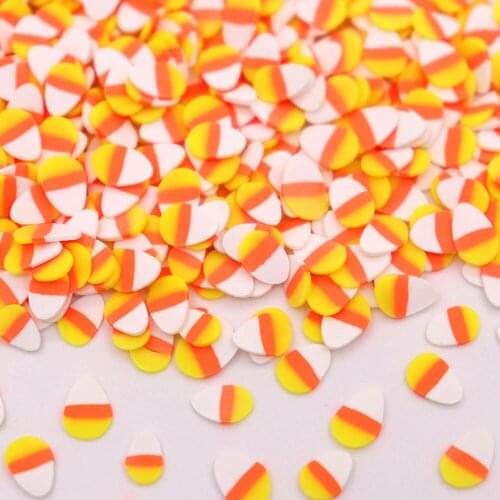 10g/Lot Yellow Cake Slices Sprinkles For Slime Supplies Toy Polymer Clay Charms Accessories Addition For Fluffy Clear Slime