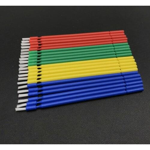 100pcs Dental Lab Long Disposable Micro Applicators Brushes Dental Brush