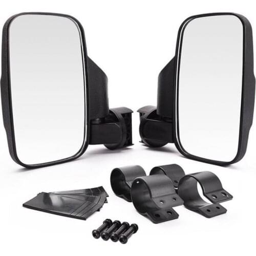 45% Hot Sales!!! ATV/UTV Modified Rearview Side Mirror Adjustable ABS Mirror for Polaris Ranger RZR for Yamaha Rhino