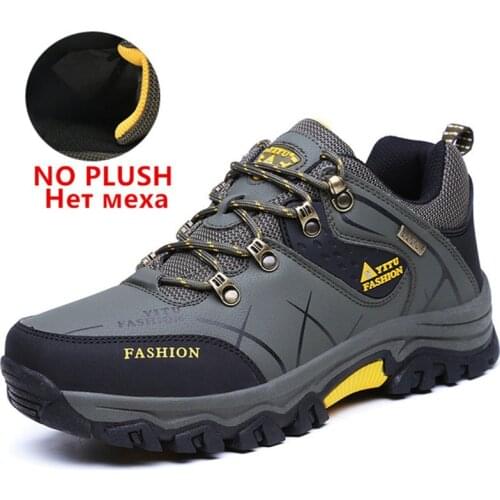Men Waterproof Hiking Shoes Breathable Tactical Combat Army Boots New Outdoor Climbing Shoes Non-Slip Trekking Sneakers for Men