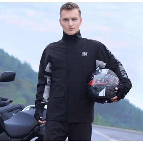 Casual Waterproof Motorcycle Raincoat Men Biker Raincoat Moto Motorcycle Rain Suit Windproof Motorcycle Equipment For Riding