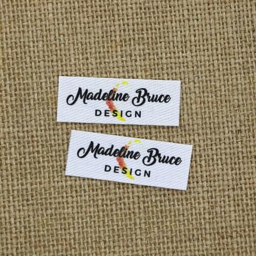 100piece Ironing Labels, Logo or Text, Personalized Brand , Clothing Labels, Custom Design, name tags (YT088)