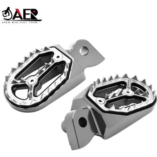 JAER For Yamaha YZ450F 2004-2016 YZ WR 250F 1999-2015 YZ 85 125 250 1999-2015 Dirt bike Motorcycle CNC Foot Rest Peg