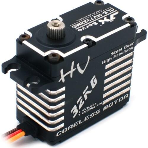 JX Servo CLS-HV7332MG 32kg Waterproof Coreless High Precision Steel Gear Full CNC Digital Servo RC Helicopter DIY Accessories