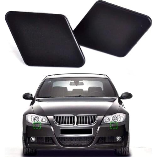 Front Bumper Headlight Washer Nozzle Spray Cover Cap for BMW 3 Series E90 05-09