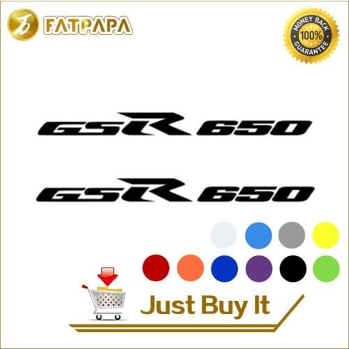 Motorcycle bike Fuel tank Wheels Fairing notebook Luggage helmet MOTO Sticker decals For Suzuki GSR 650 GSR650