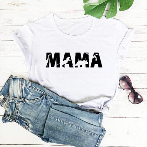 Casual Mom Life T-Shirt Mothers Day Shirt Mothers Day Gift New Mom Shirts Dinosaur Mom Graphic Printed Funny