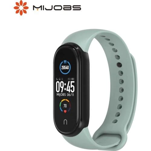 Strap for Mi Band 6 5 4 3 Silica Gel Bracelet Mi Band 5 Wristband Silicone for Xiaomi Miband 6 Waterproof Xiomi Pulseira Correa