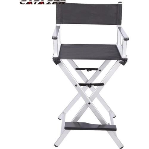 High Aluminum Frame Lightweight Makeup Artist Director Chair Foldable Outdoor FurniturePortable Folding Camping Fishing Chair