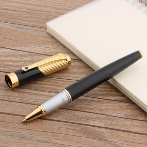 High Quality Jinhao 9009 Black & Golden Metal Rollerball Pen