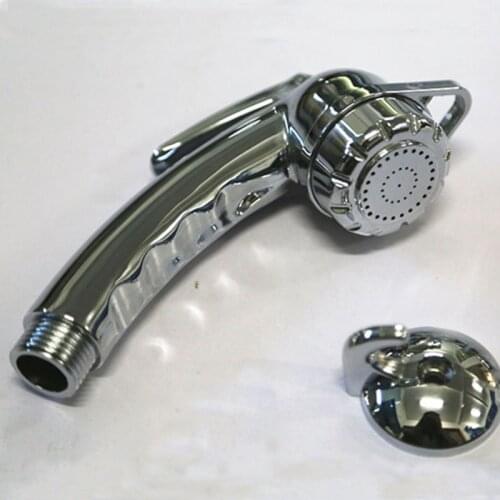 1PC Bathroom Wash Bidet Shower Head Spring Curve Push Button Switch The Head Can Unpick and Hygienic Shower Bidet Sprayer