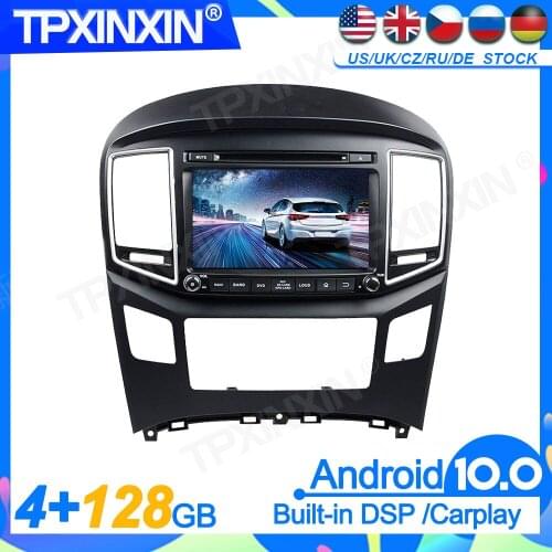 128GB Android10.0 For Hyundai H1 2016 2017 2018 DSP Head Unit Multimedia Player Auto Radio Tape Recorder Headunit GPS Navigation