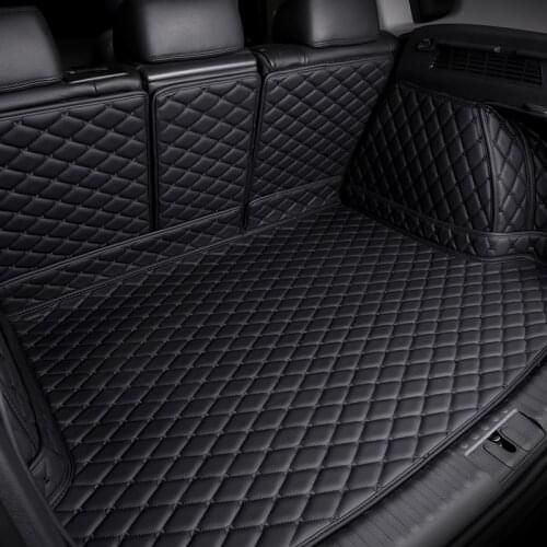 2021 New fashion style Car Trunk mat Custom leather for Audi,BMW, Toyota, Mercedes-Benz,Tesla,All brand cars Fit 2006-now Years