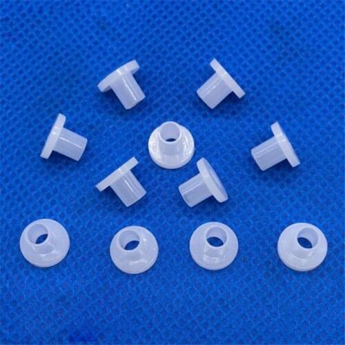 63pcs M3.8 T-shaped nylon gasket washer plastic step washers gaskets insulation column bushing sleeve plug 5.0mm outer diameter