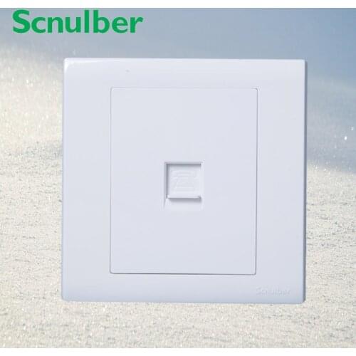 Hotel RJ11 four pins telephone 4p wall switch panel outlet socket