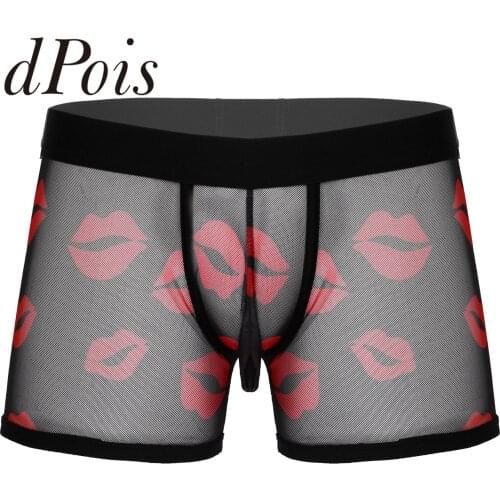 Мужские трусы с принтом DPOIS China At AliExpress