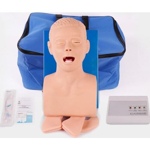 BIX-J5S Medical Science Electronic Intubation Manikin Study Teaching Model Airway Management Trainer