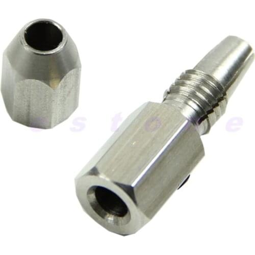 Flex Collet Coupler For 5mm Motor Shaft & 4mm Cable RC Boat Stainless Steel 1pc