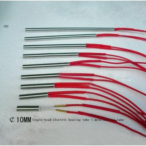 1pc electric heating tube for liquids factories pool heating appliance threaded cartridge heater tubular heating elements 10mm