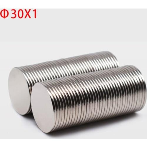 Neodymium disk, circular thin plate, small cylinder, rare earth permanent magnet, super magnet