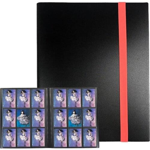 Pokemon Card Album, Hard Paper Trading Card Album, Card Collecting Album for Pokemon TCG Game Cards