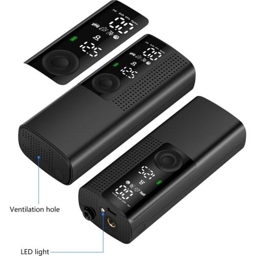 Portable Mini Air Pump Electric Bike Air Inflator Car Air Compressor Bicycle Air Pump Tire Pump Car Tyre Inflatable