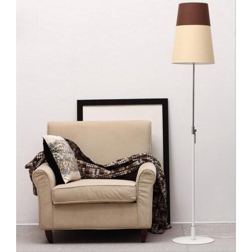 Simple post-modern floor lamp Living room bedroom bedside lamp literary study room lift floor lamp high-grade floor lamp led