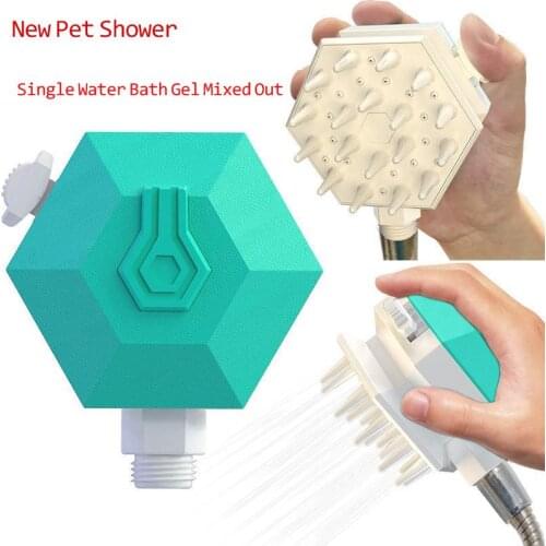 Pet Supplies Cat And Dog Cleaning Shower Head With Bath New Pet Products Pet Shower Dog Hair Brush Nozzle Comb Bath Brush
