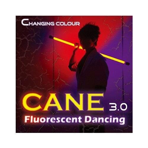 Color Changing Cane 3.0 Fluorescent Dancing (Professional two color) Stage Magic Tricks Illusions Party Magic Show Comedy