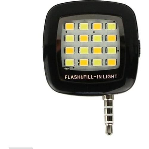 JETTING LED flashlight for camera phone support multiple Selfie sync photography LED light for IOS Android iphone 6 5 S samsung