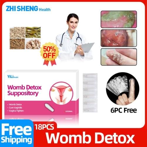 Uterus Womb Vaginale Detox Vaginal Supository Melts Vagina Tighten Nursing Medical Gynecology Vaginitis Treatment Cleaner