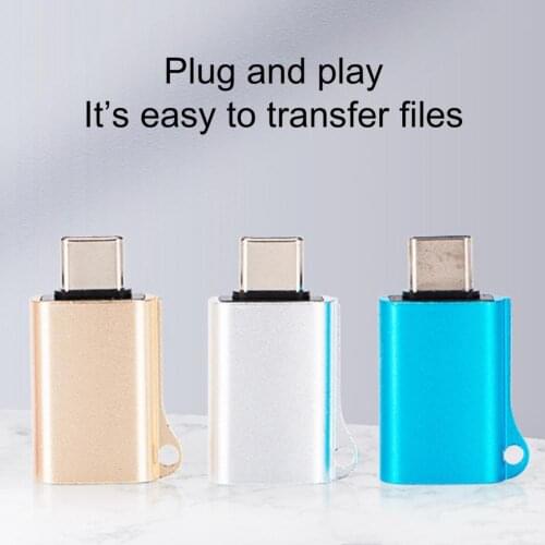Charger Adapter Charging Data Transmission Mini Type-c to USB Female Converter for Mobile Phone
