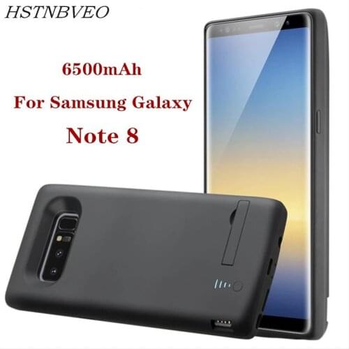 6500mAh Battery Charger Case For Samsung Galaxy Note 8 Soft TPU Charging Phone Power Cover For Galaxy Note 8 battery Case