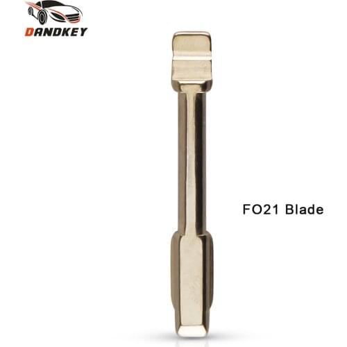 DANDKEY 90# Car Remote Key Blade For Ford mondeo Modified Flip Remote Key Shell Blade Repacemet Uncut FO21 Key Blade