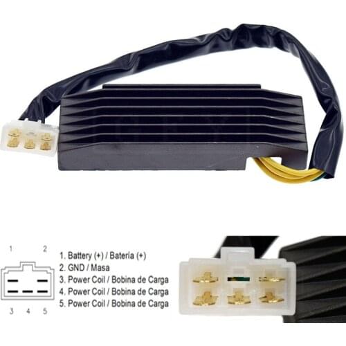 For Suzuki DR650SE VS600GL VS800GL VS800 VS1400GLP Intruder Boulevard DR650 VS600 Motorcycle Voltage Regulator Rectifier 12V